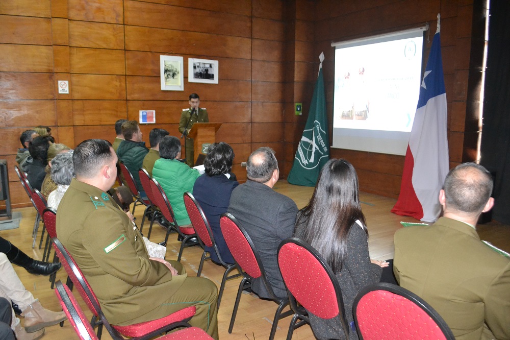 Subcomisario de Carabineros de Lanco rindió Cuenta Pública de la gestión institucional 2023