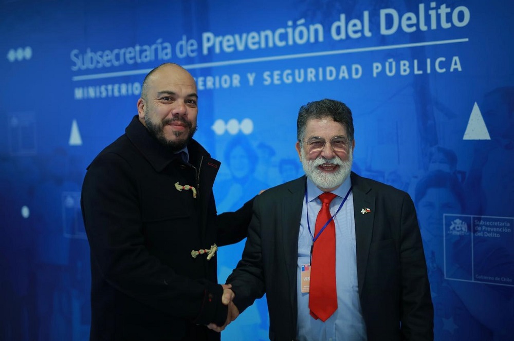 Televigilancia e inversión preventiva en municipios: los ejes de la reunión entre el subsecretario Vergara y el gobernador Cuvertino de Los Ríos