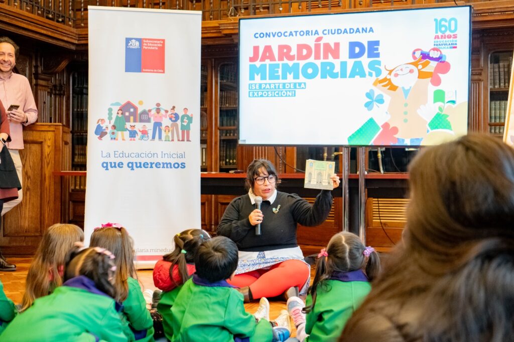 Jardín de Memorias: Sé parte de la exposición ciudadana que conmemora los 160 años de la Educación Parvularia Pública en Chile