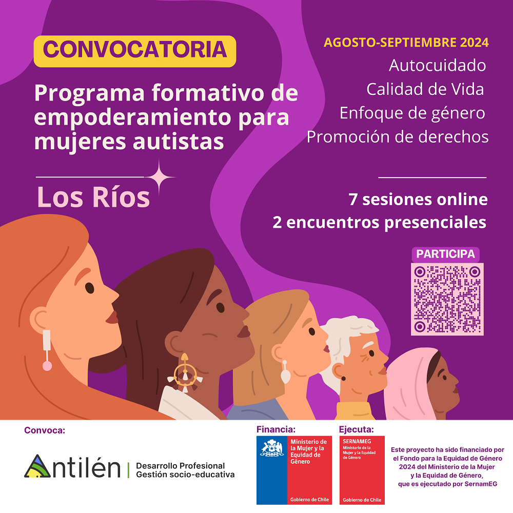 Realizan primer Programa para el Empoderamiento de Mujeres Autistas en Los Ríos