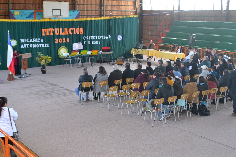 Liceo República del Brasil de Malalhue tituló a estudiantes de la promoción Técnico Profesional del año 2023