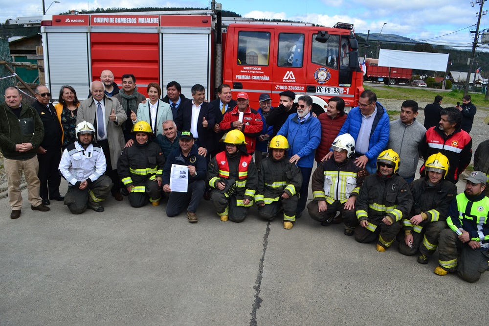 «Constructora Francisco Cofré» de Temuco se adjudica la continuidad de las obras del nuevo cuartel de bomberos de Malalhue