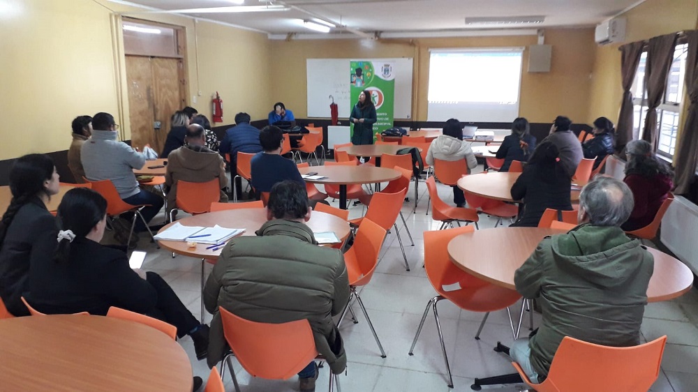 Equipos directivos de educación municipal de Lanco participaron en jornada sobre Protocolos de Riesgos Psicosociales en el trabajo