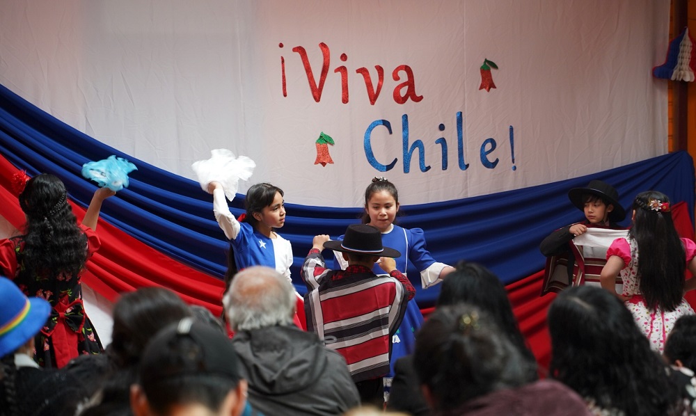 Escuela Particular Maranata celebra Fiestas Patrias con destacada Muestra Artística