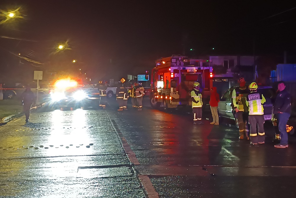 Accidente de tránsito en Lanco deja una persona fallecida