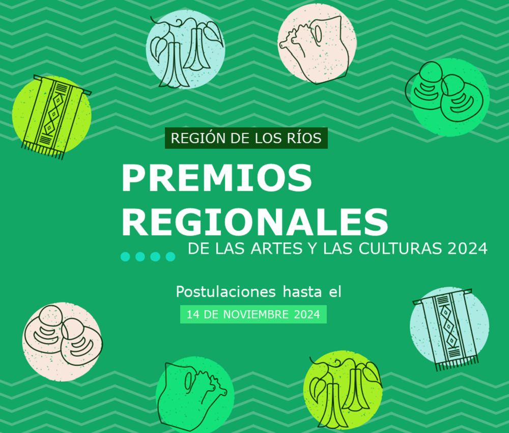 Culturas Los Ríos invita a postular a la sexta versión de los Premios Regionales de las Artes y las Culturas