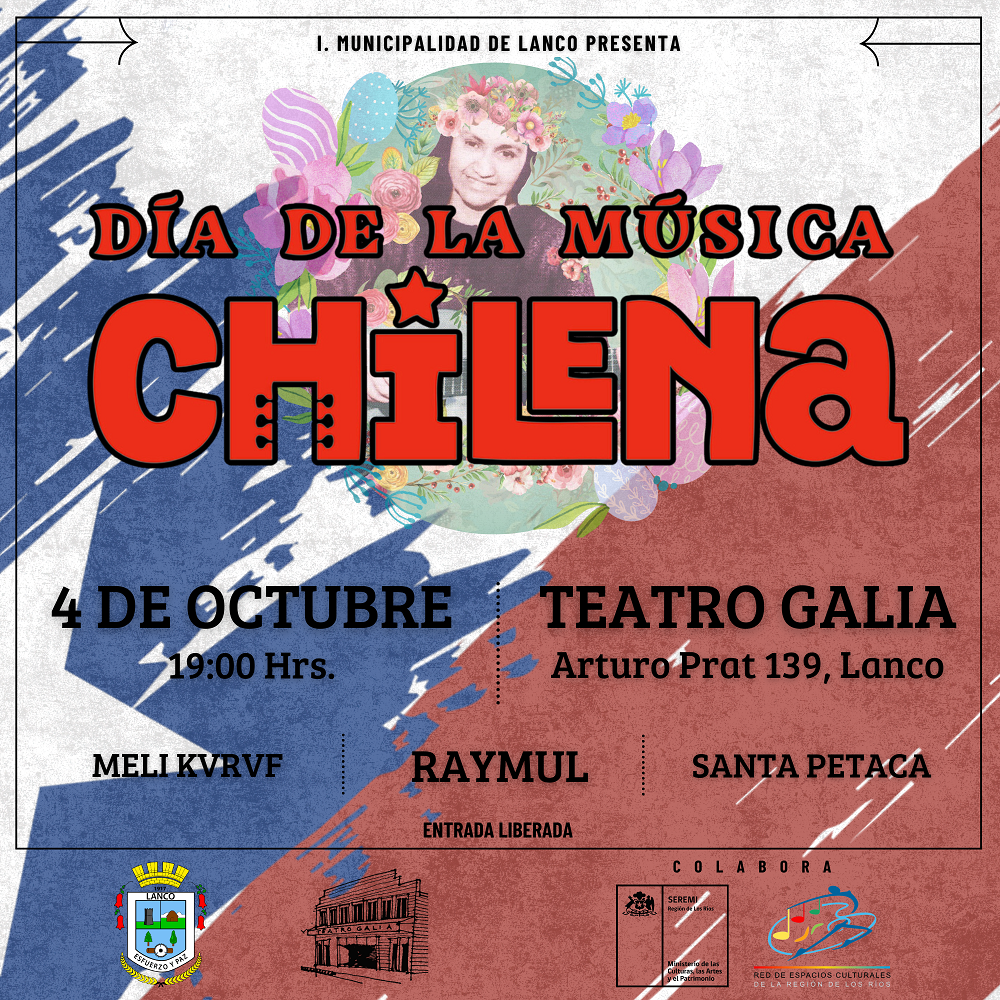 Se invita a la celebración del Día de la Música Chilena en Lanco