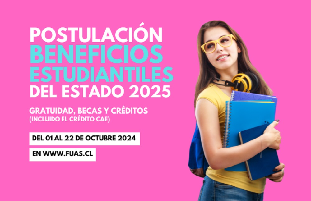 Comenzó el proceso de postulación a la gratuidad y beneficios estudiantiles para la Educación Superior 2025 a través del FUAS