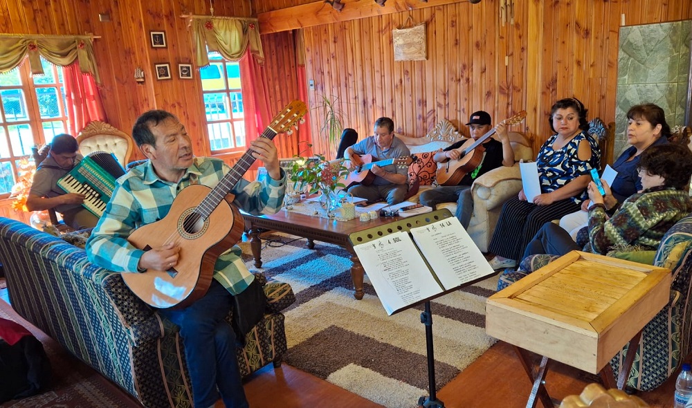 Conjunto Folclórico Millacol de Malalhue avanza en proyecto cultural con temas inéditos, para fortalecer la identidad local