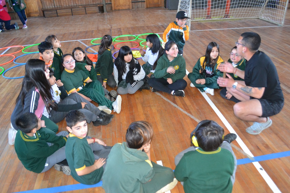 Hito de lanzamiento marca el inicio de talleres deportivos-recreativos dictados por la Universidad Autónoma de Temuco.