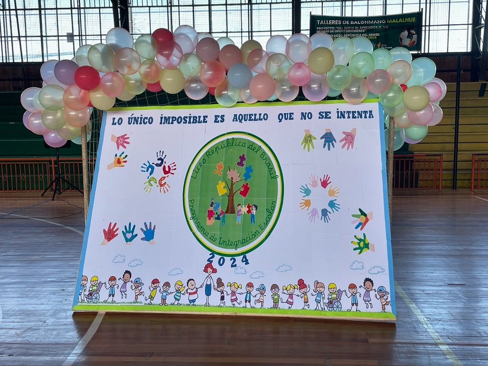 Liceo República del Brasil de Malalhue celebra el Día de la Educación Especial con acto inclusivo