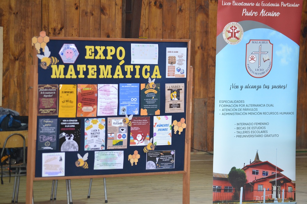 Liceo Bicentenario Particular Padre Alcuino de Malalhue desarrolla exitosa Primera Expo de Matemática