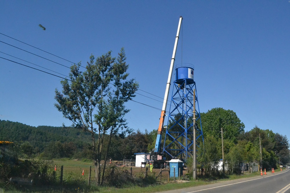 Avanza proyecto de instalación del Servicio de Agua Potable Rural (APR) en Catrico