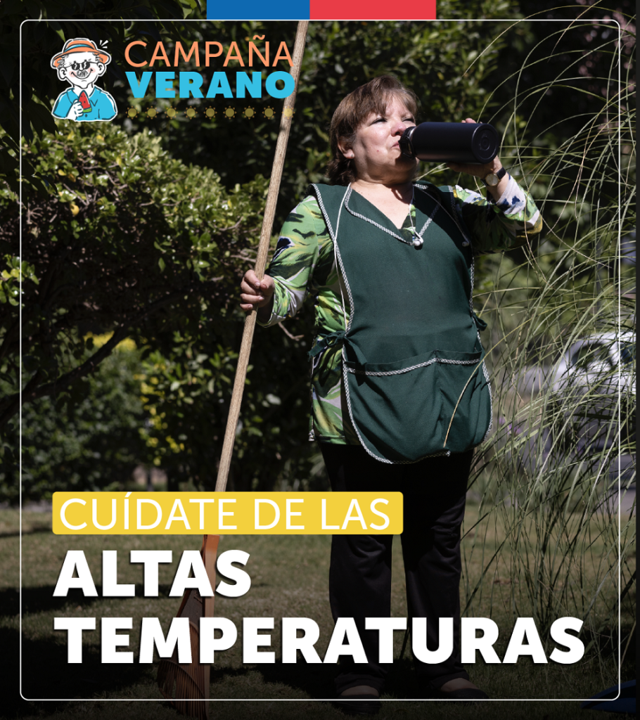 Seremi de Salud llamó a cuidarse y prevenir los riesgos asociados a las altas temperaturas