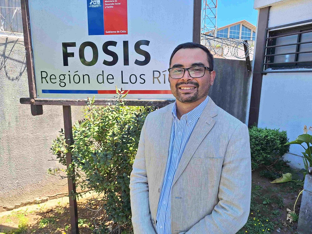 Asumió el nuevo director regional del FOSIS en la región de Los Ríos