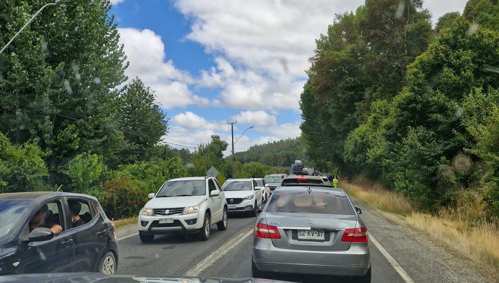 Una persona lesionada deja colisión en el sector Lilcoco Ruta Lanco Malalhue