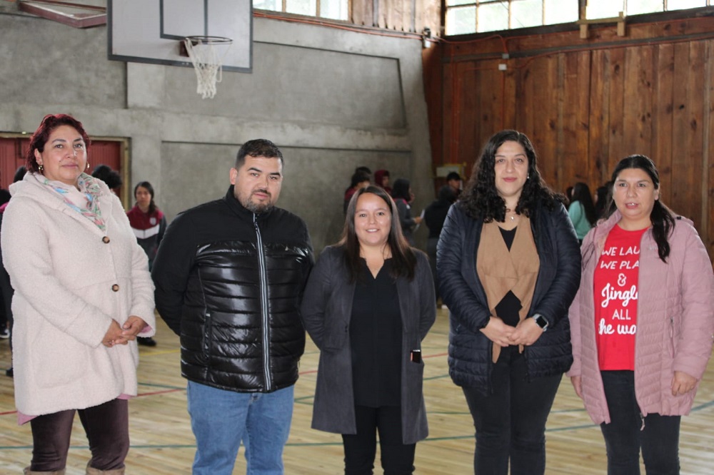 Importante mejoramiento del gimnasio del Liceo Bicentenario Particular Padre Alcuino beneficia a la comunidad escolar