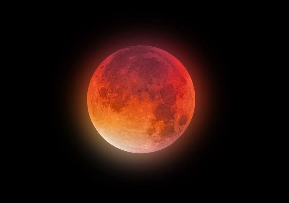 La noche de este día 13 al 14 de marzo se producirá un Eclipse Lunar Total, se podrá ver una «Luna de Sangre»