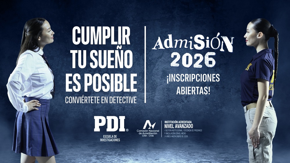 PDI abre nuevo proceso de postulación para Oficial Policial PDI abre nuevo proceso de postulación para Oficial Policial
