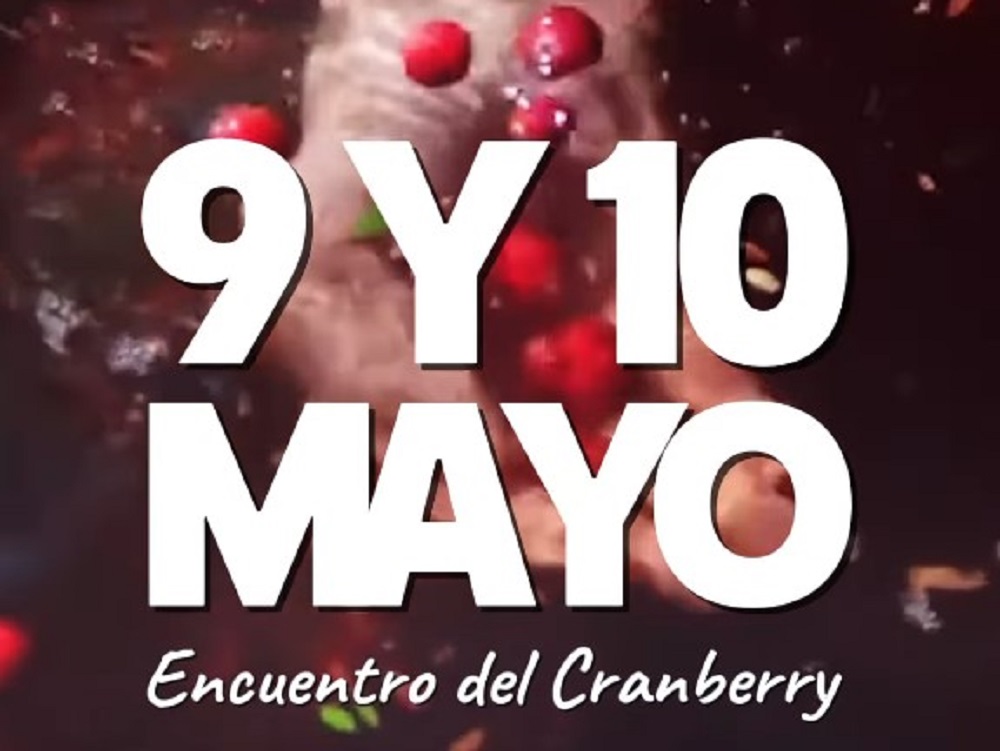 Próximo 9 y 10 de mayo: Primer Encuentro del Cranberry: Una experiencia única para toda la comunidad Próximo 9 y 10 de mayo: Primer Encuentro del Cranberry: Una experiencia única para toda la comunidad