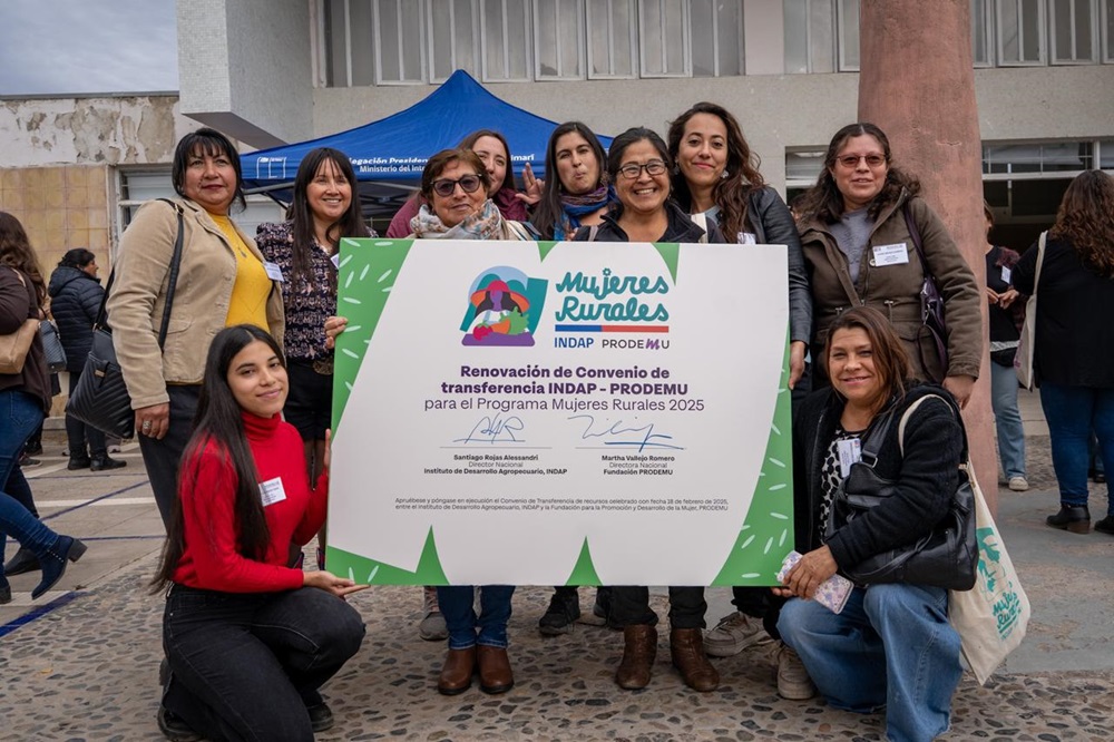 Programa Mujeres Rurales: Gobierno anuncia incremento de 150 mil pesos en incentivo para participantes Programa Mujeres Rurales: Gobierno anuncia incremento de 150 mil pesos en incentivo para participantes